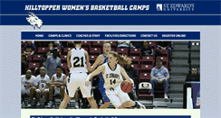 Desktop Screenshot of hilltopperwomensbasketballcamps.com